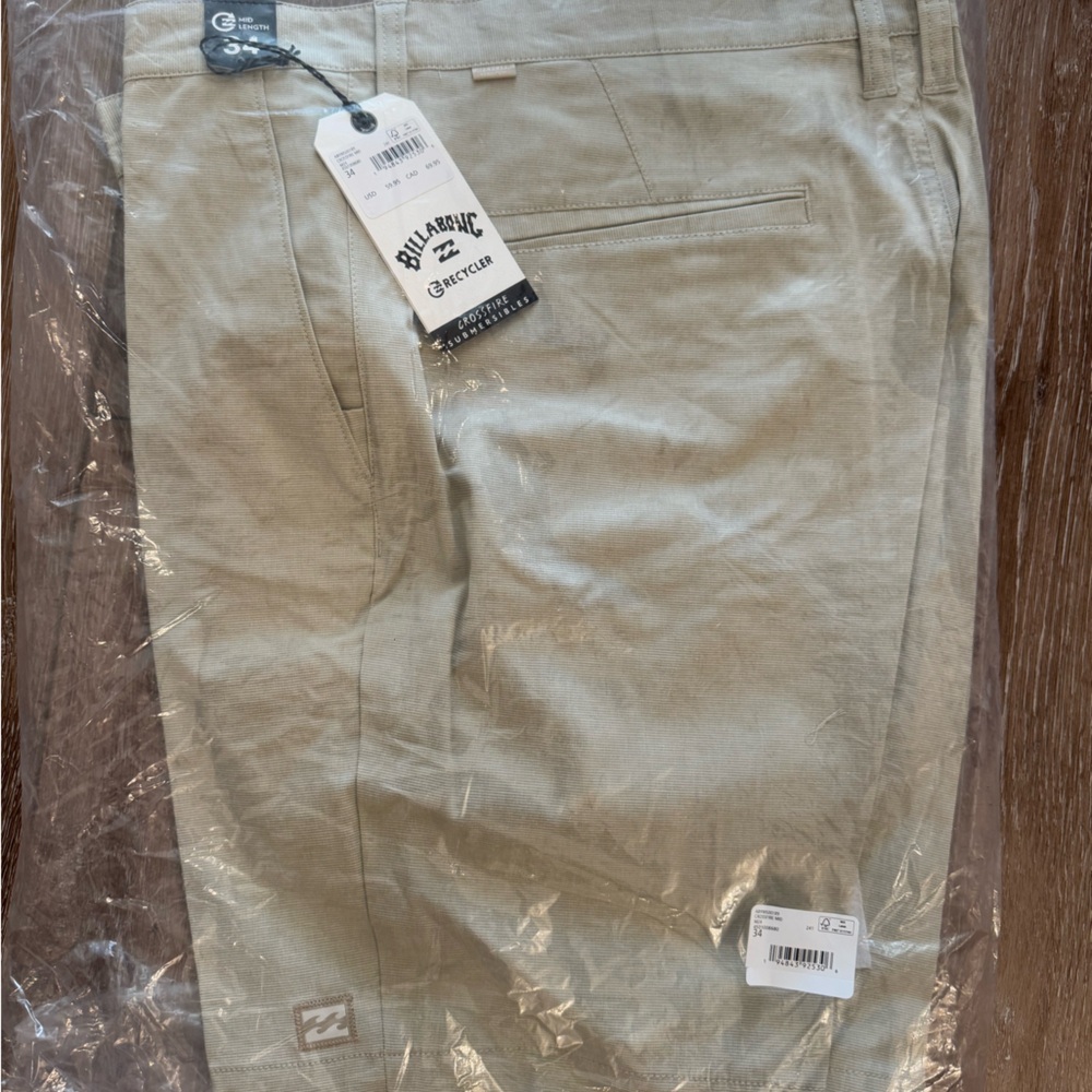 Billabong Crossfire Hybrid Men's Khaki Shorts